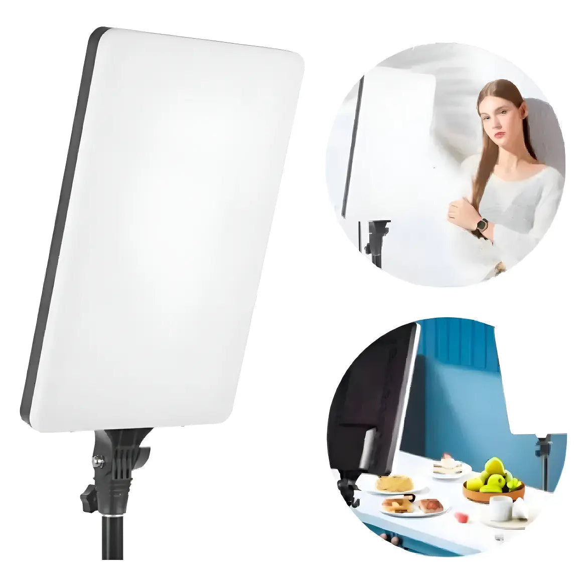 Panel de Luz LED RL16 con Trípode y Control Remoto