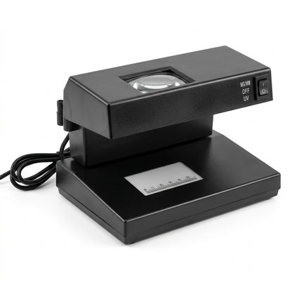 Detector de Billetes Falsos UV con Lupa AD-2138