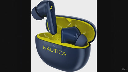 Audífonos Inalámbricos Nautica T200 Bluetooth con Estuche de Carga