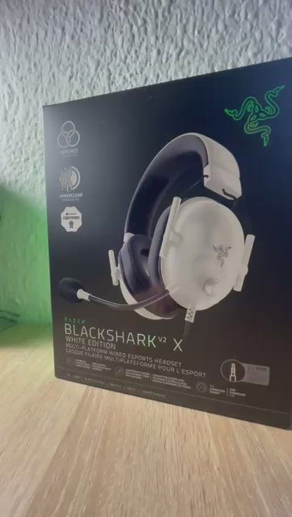 Audífonos Gamer Razer Blackshark V2 X Blanco - 6